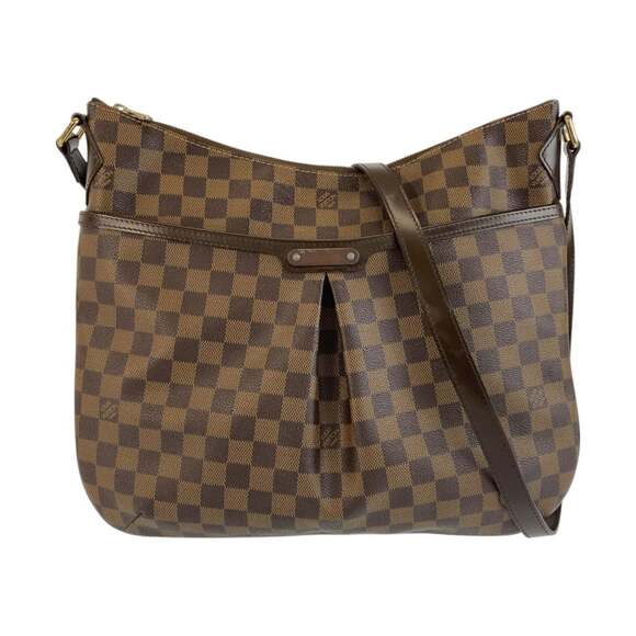 LOUIS VUITTON Damier Bloomsbury GM Brown with Gold Hardware N42250 Shoulder B...